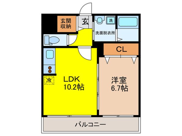 ハ－ヴェストⅢの物件間取画像